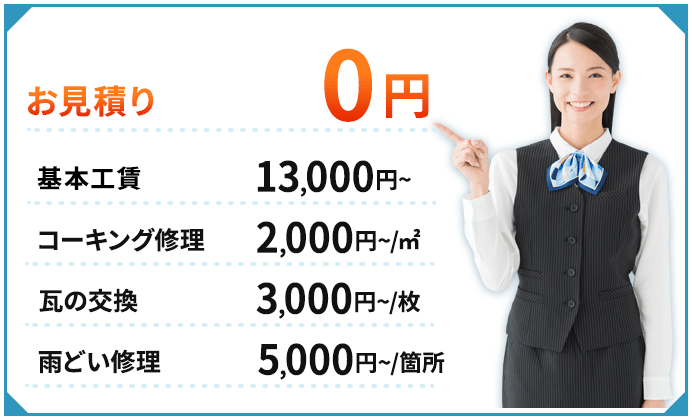 お見積り0円